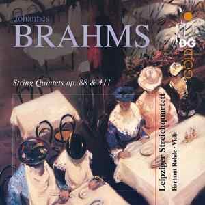布拉姆斯：弦樂五重奏 ( CD )<br>萊比錫弦樂四重奏<br>BRAHMS: String Quintets<br>Leipziger Streichquartett & Hartmut Rohde, viola示意圖